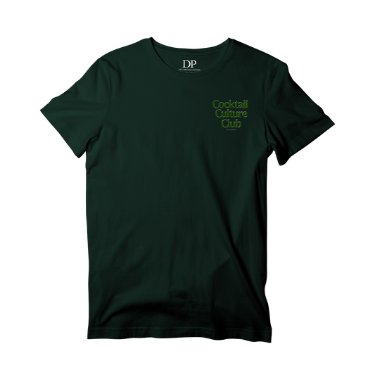 Camiseta Fresca De Lujo Verde Oscuro “Mojito — Summer Indulgence”