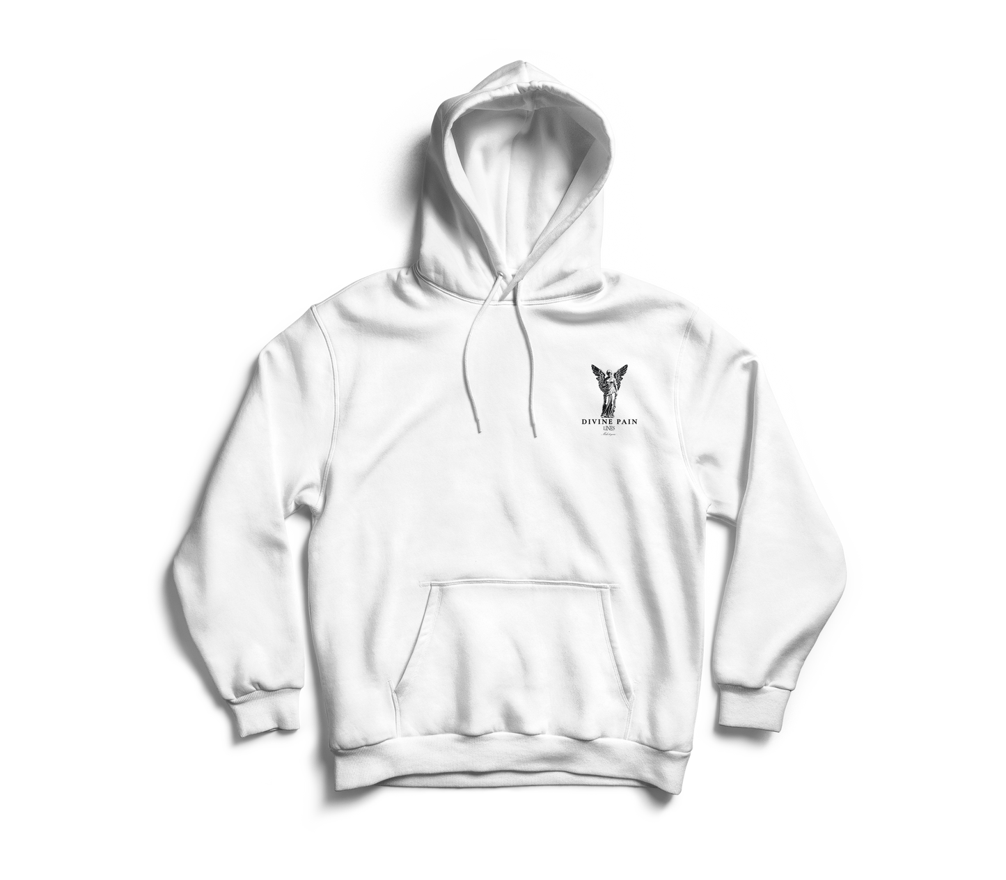 BUZO DE LUJO BLANCO "Divine Pain Lines"