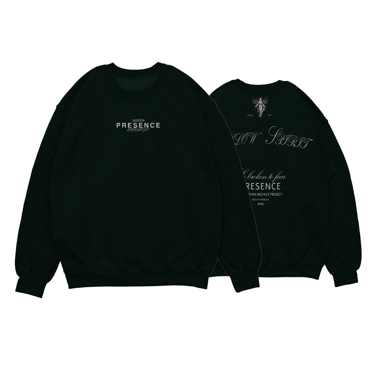 LUXURY GREEN "HOLLOW SPIRIT" HOODIE
