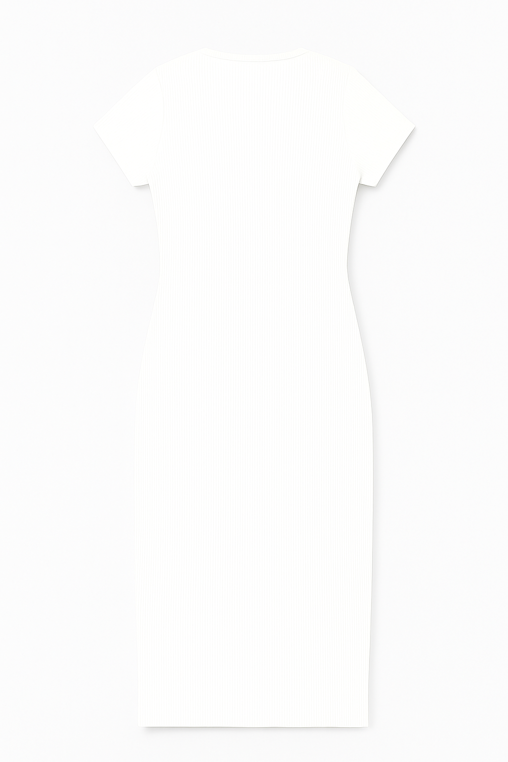 VESTIDO RIB BLANCO GATO