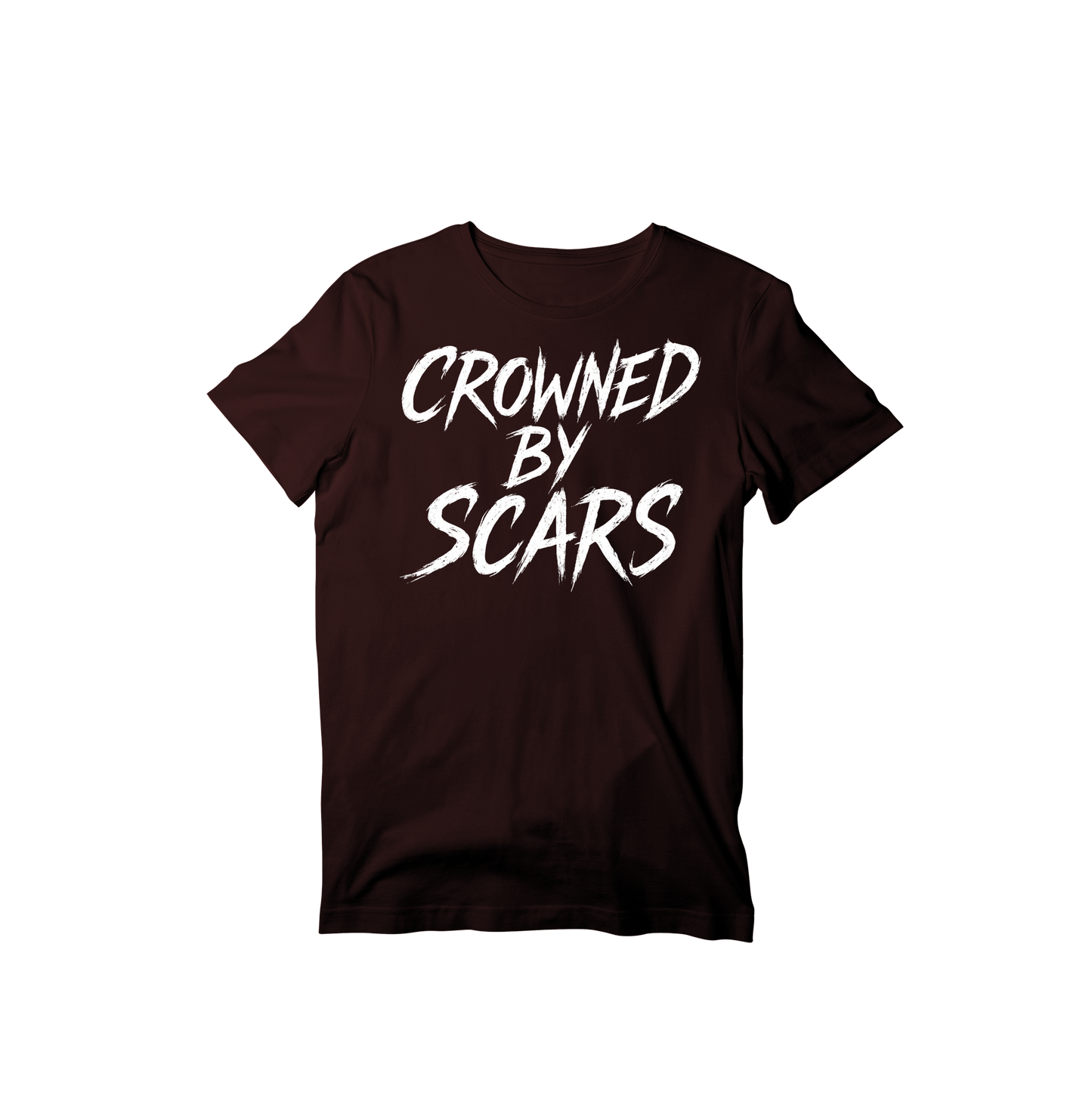 CAMISETA FRESCA ROJO "Crowned By Scars"