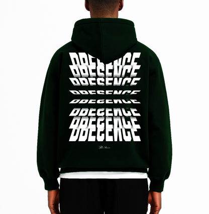 "PRESENCE" GREEN LUXURY SWEATSHIRT