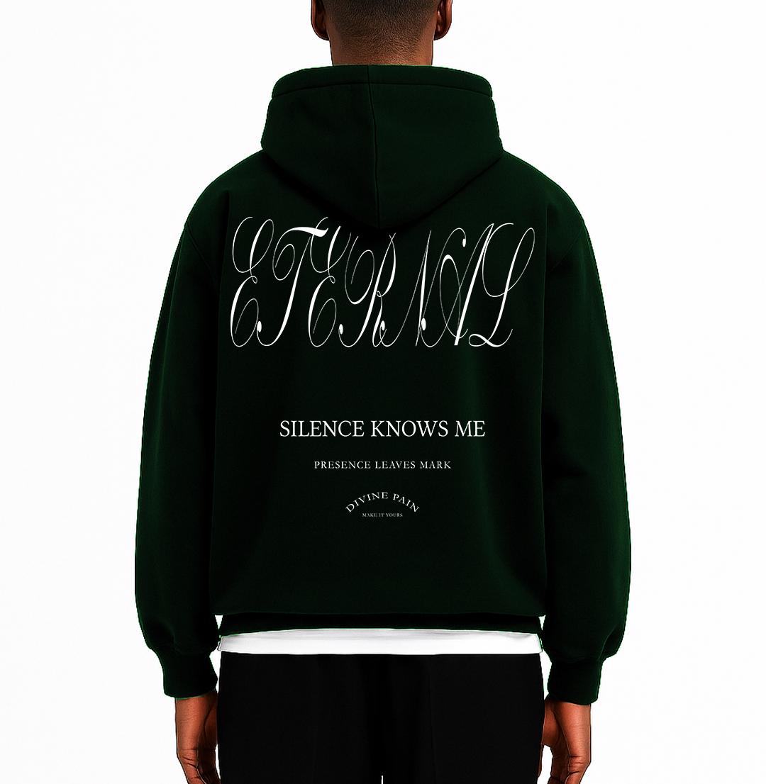 LUXURY GREEN "ETERNAL" SWEATER