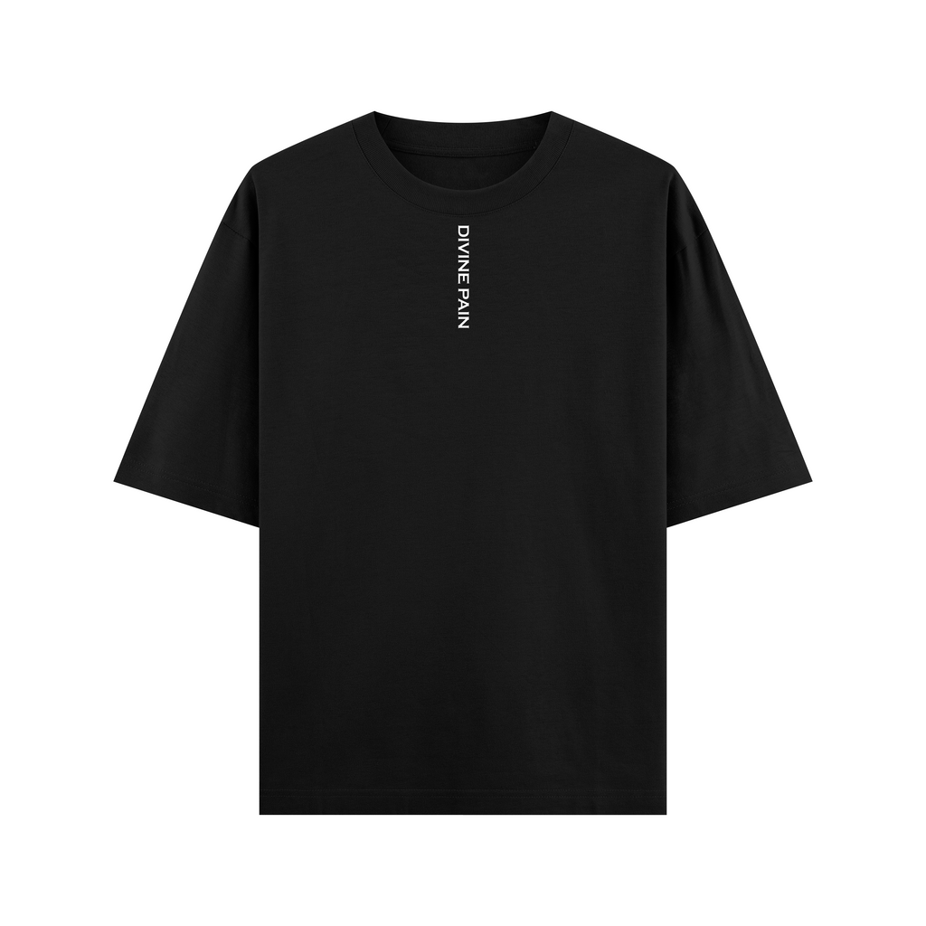 CAMISETA OVERSIZE NEGRO "Masters Of Their Fate"