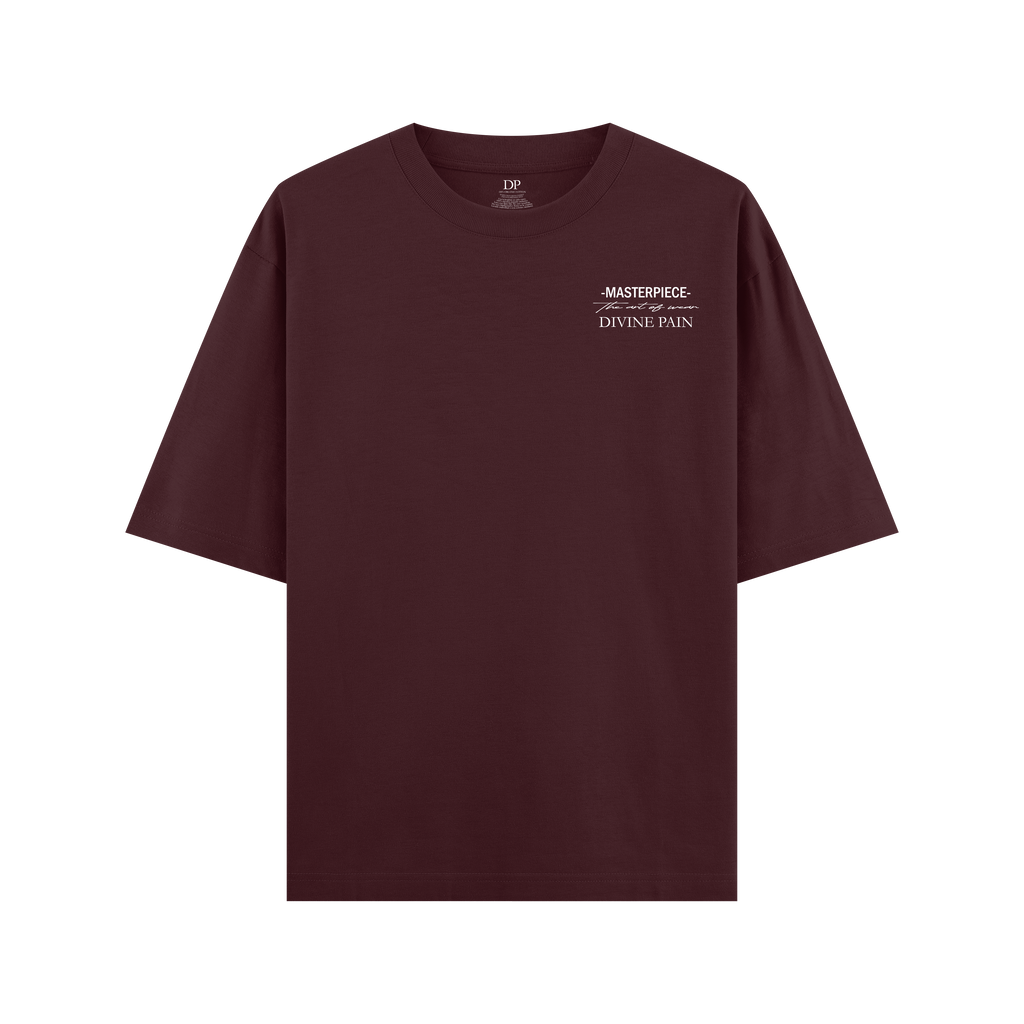 Camiseta Oversize Rojo "Giuditta e Oloferne"