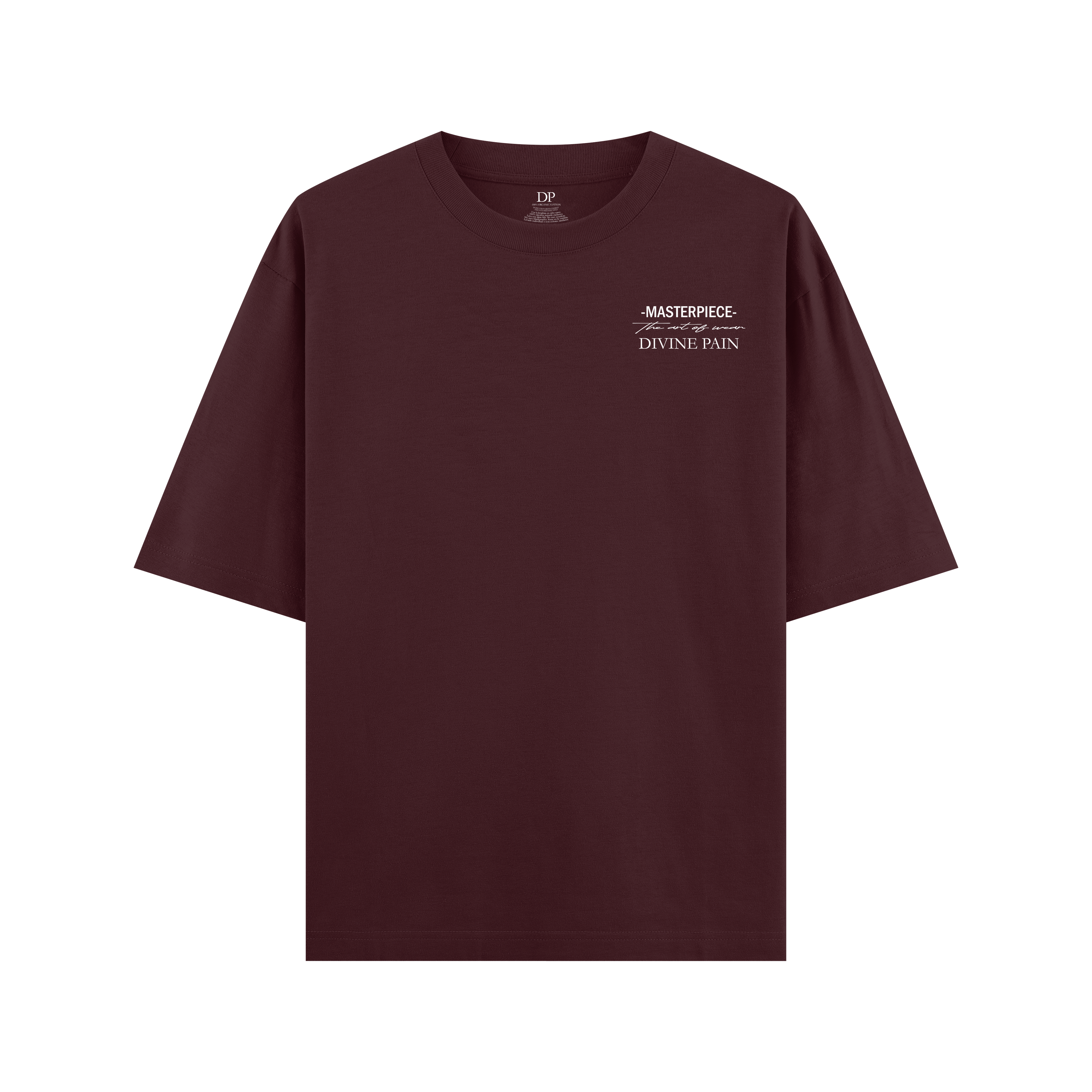 Camiseta Oversize Rojo "Giuditta e Oloferne"