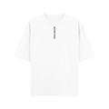 CAMISETA OVERSIZE BLANCO "Masters Of Their Fate"