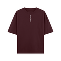 CAMISETA OVERSIZE ROJO "Masters Of Their Fate"