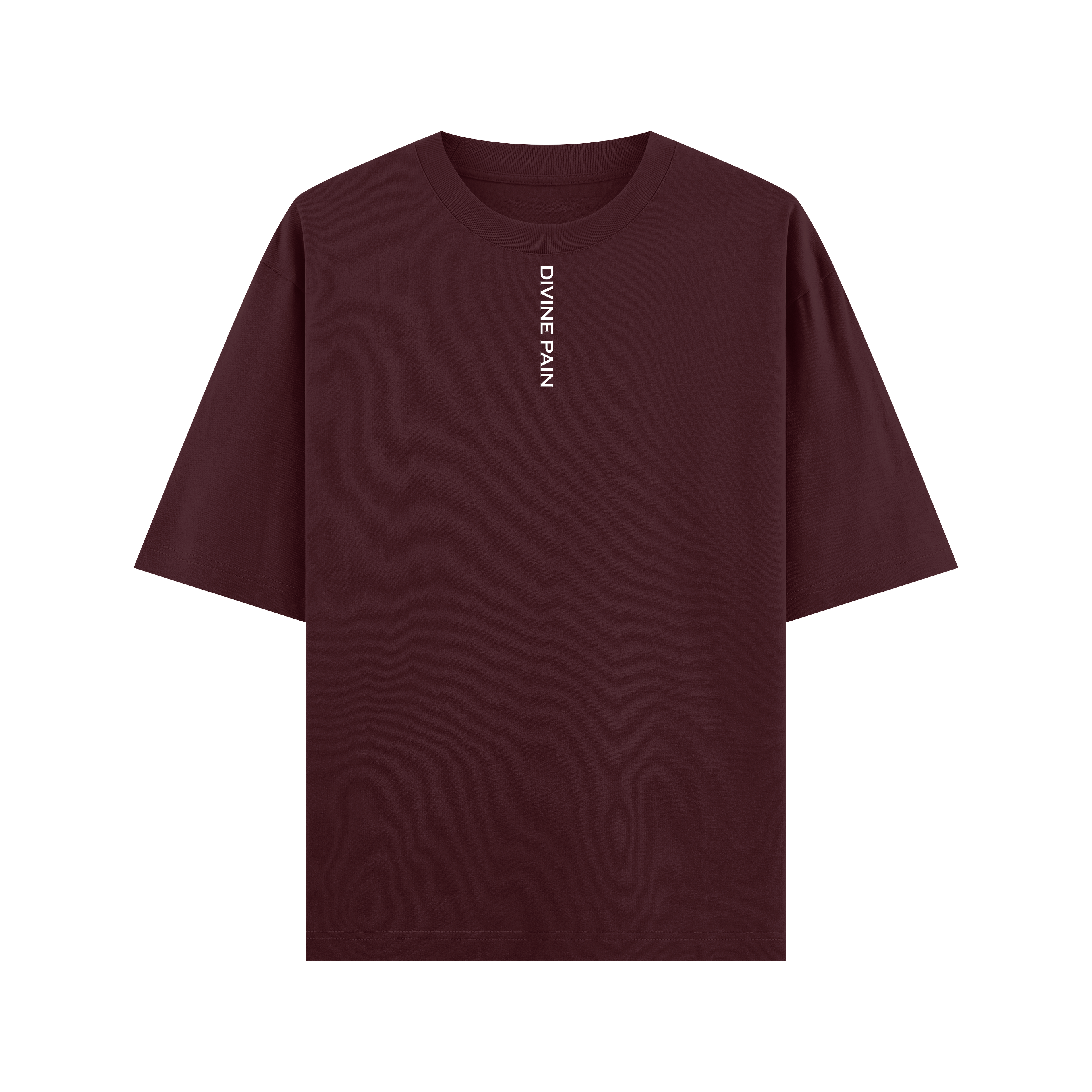 CAMISETA OVERSIZE ROJO "Masters Of Their Fate"