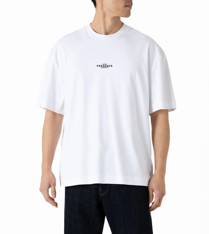 OVERSIZED WHITE T-SHIRT "Too Heavy to Be Broken"