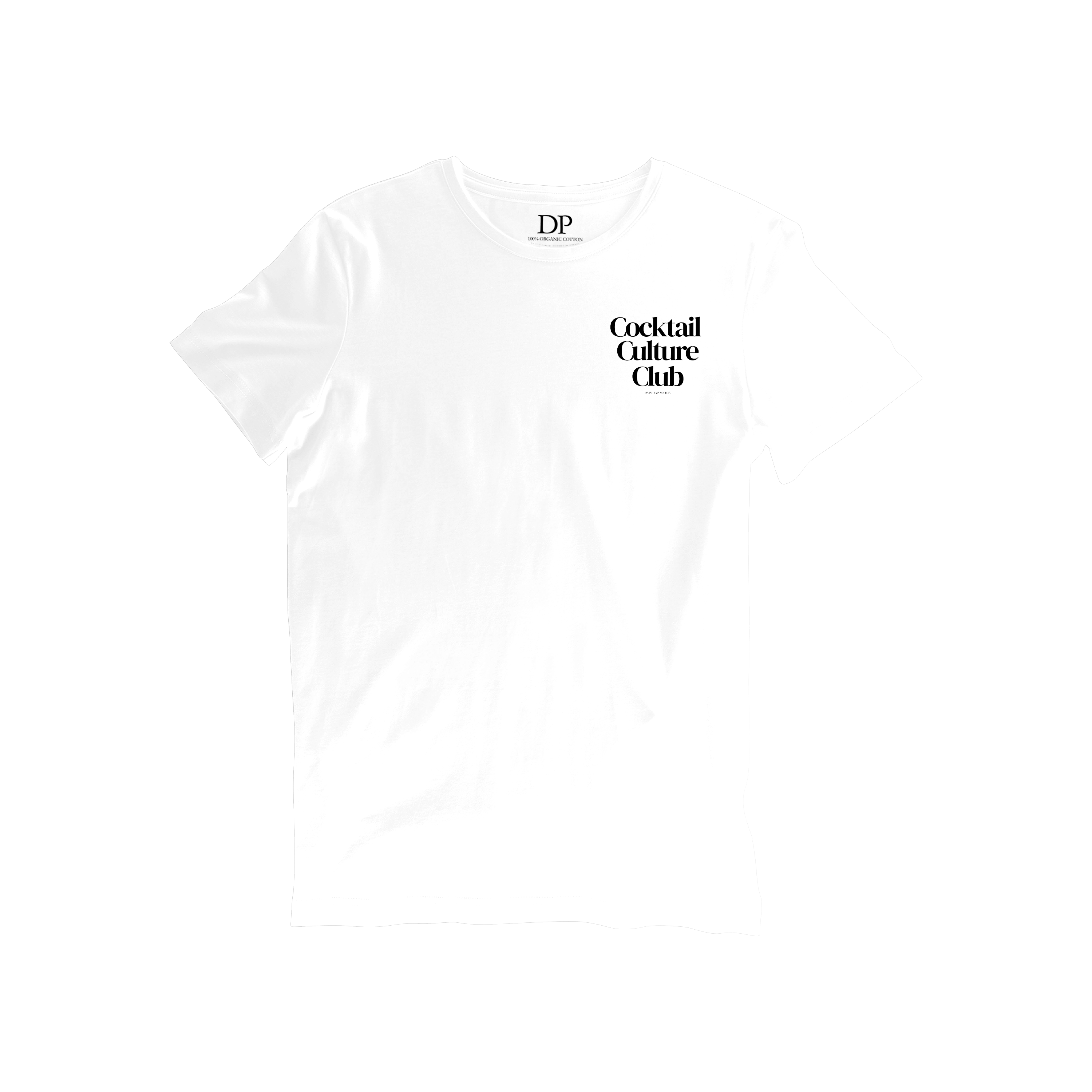 Camiseta Fresca De Lujo Blanco “Margarita — Summer Indulgence”
