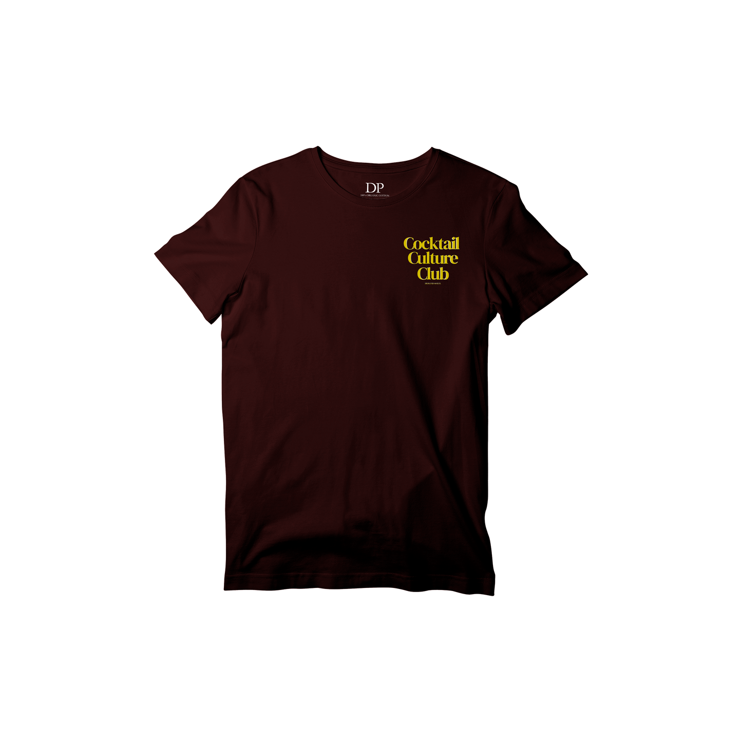 Camiseta Fresca De Lujo Rojo “Collins — Summer Indulgence”