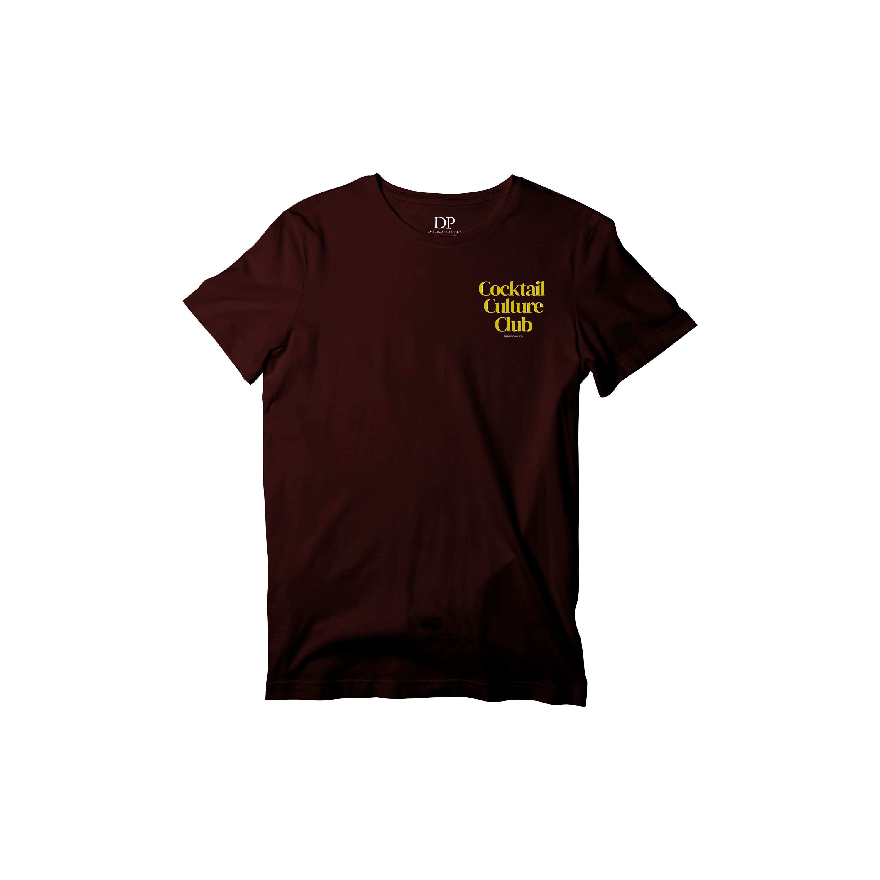 Camiseta Fresca De Lujo Rojo “Collins — Summer Indulgence”