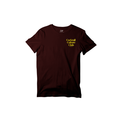 Camiseta Fresca De Lujo Rojo “Collins — Summer Indulgence”