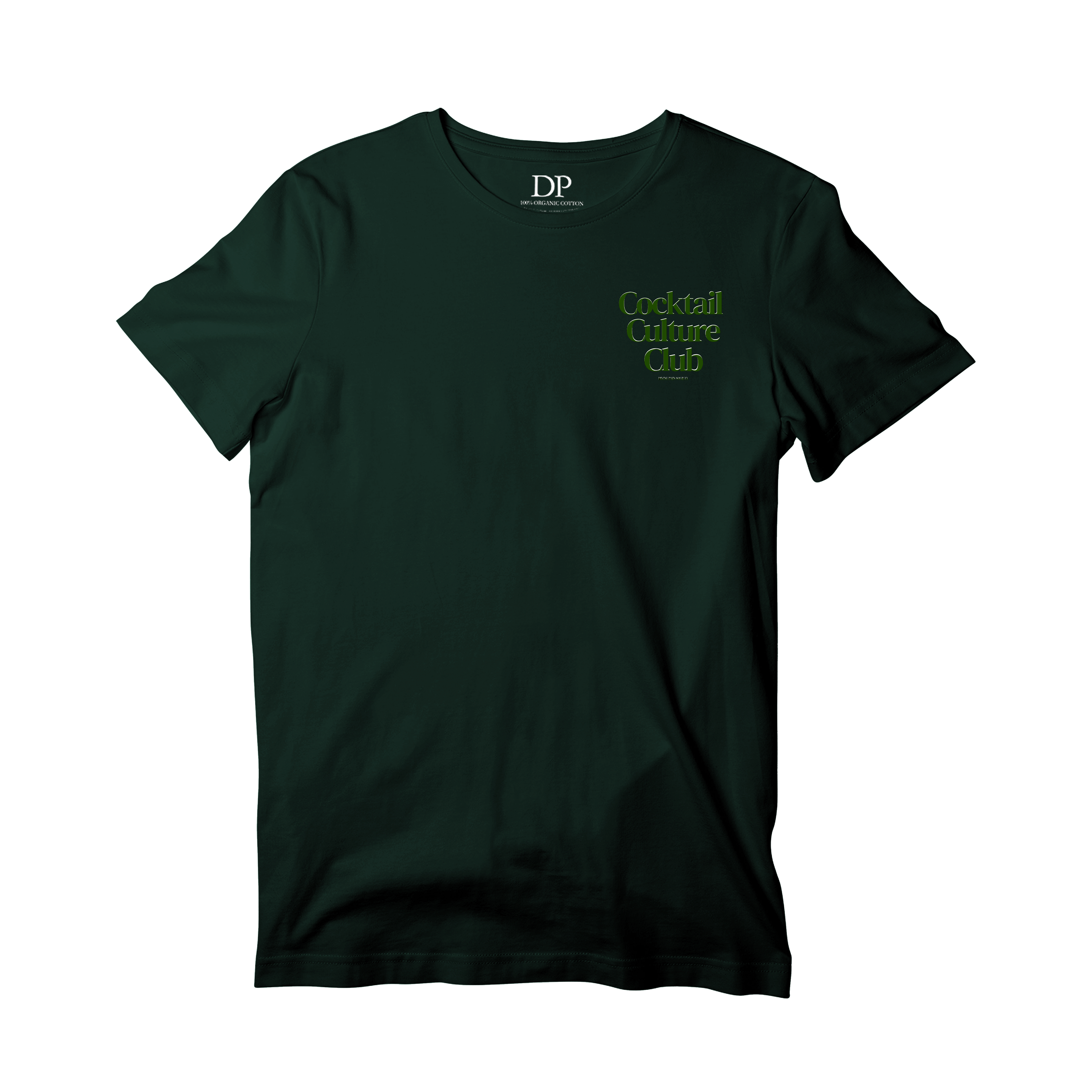 Camiseta Fresca De Lujo Verde Oscuro “Mojito — Summer Indulgence”