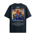 Camiseta Oversize Azul "La Danza"