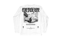 CAMISETA MANGA LARGA BLANCA "Divine Pain Lines"