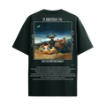 Camiseta Oversize Verde "AQUELARRE"