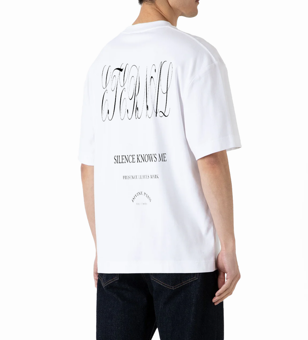 CAMISETA OVERSIZE BLANCA "ETERNAL"