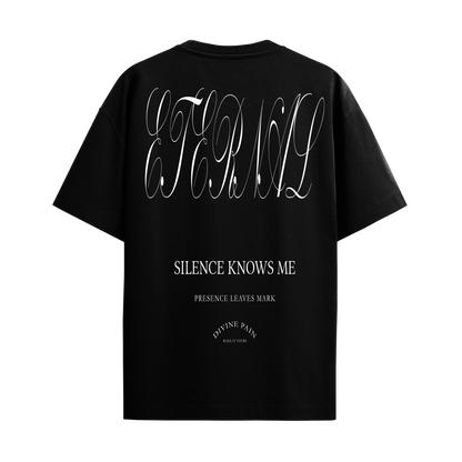 CAMISETA OVERSIZE NEGRO "ETERNAL"
