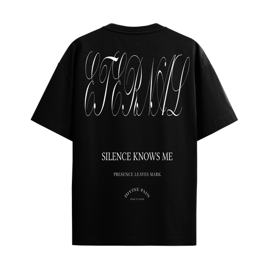 CAMISETA OVERSIZE NEGRO "ETERNAL"