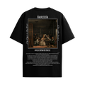 Camiseta Oversize Negro "Las Meninas"