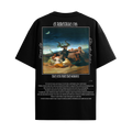 Camiseta Oversize Negro "AQUELARRE"