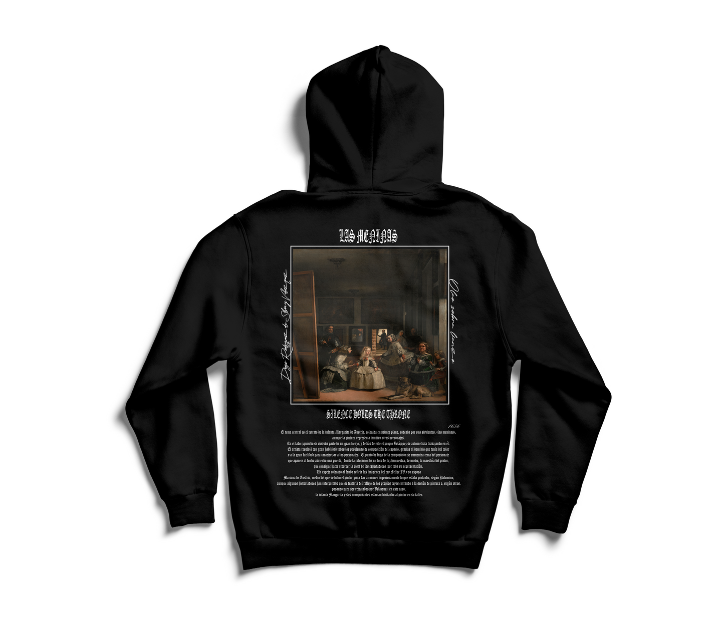 Buzo Negro "Las Meninas"