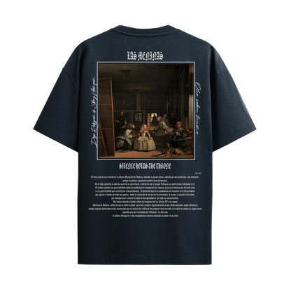Camiseta Oversize Azul "Las Meninas