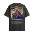 Camiseta Oversize Negro "La Danza"