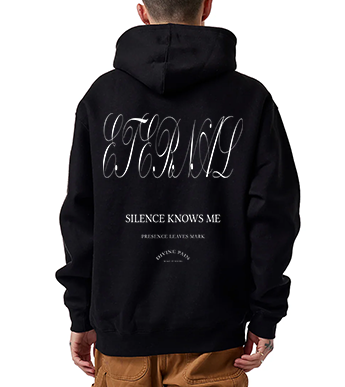 BUZO DE LUJO NEGRO "ETERNAL"