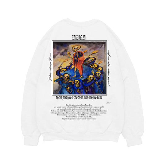 Hoodie Blanco "La Danza"