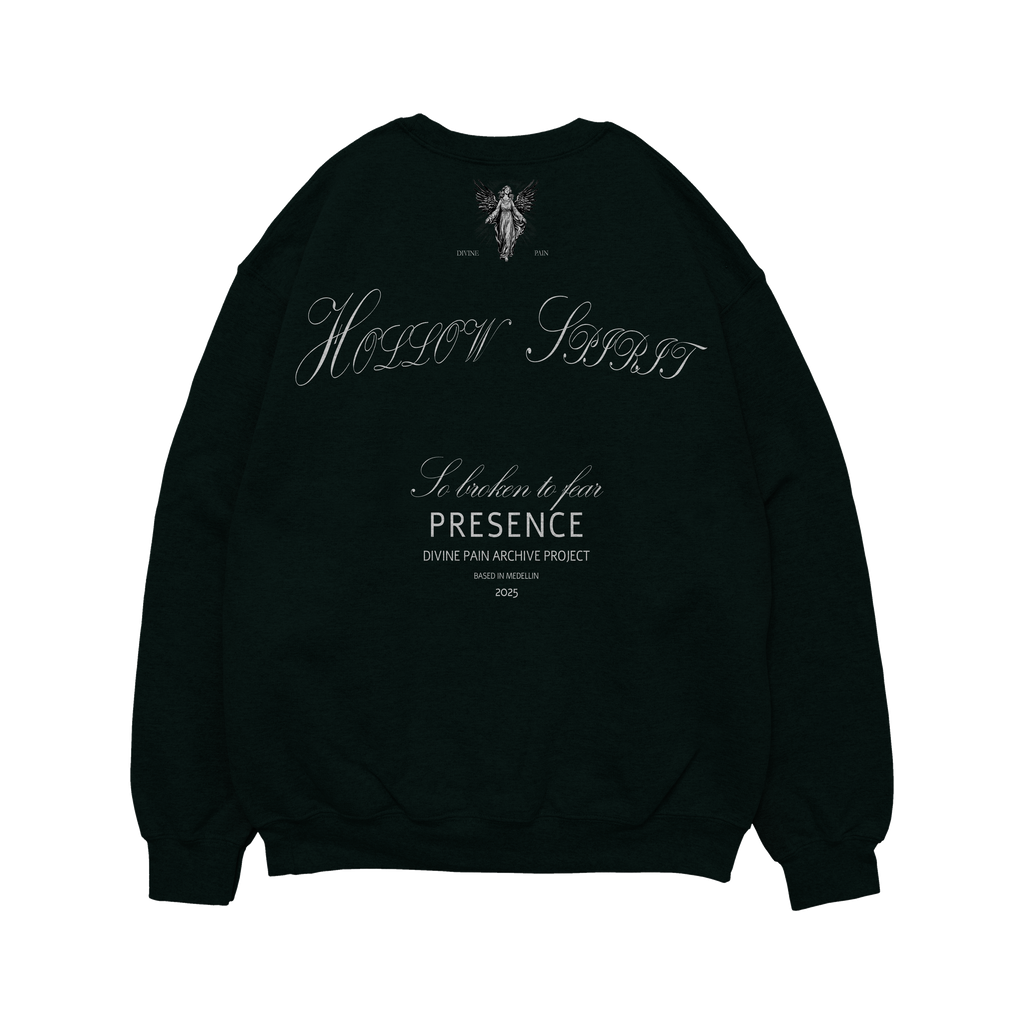 HOODIE DE LUJO VERDE "HOLLOW SPIRIT"