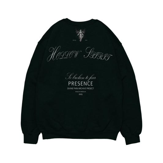 LUXURY GREEN "HOLLOW SPIRIT" HOODIE