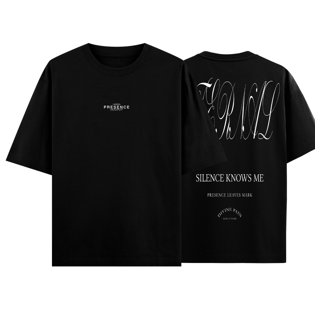 CAMISETA OVERSIZE NEGRO "ETERNAL"