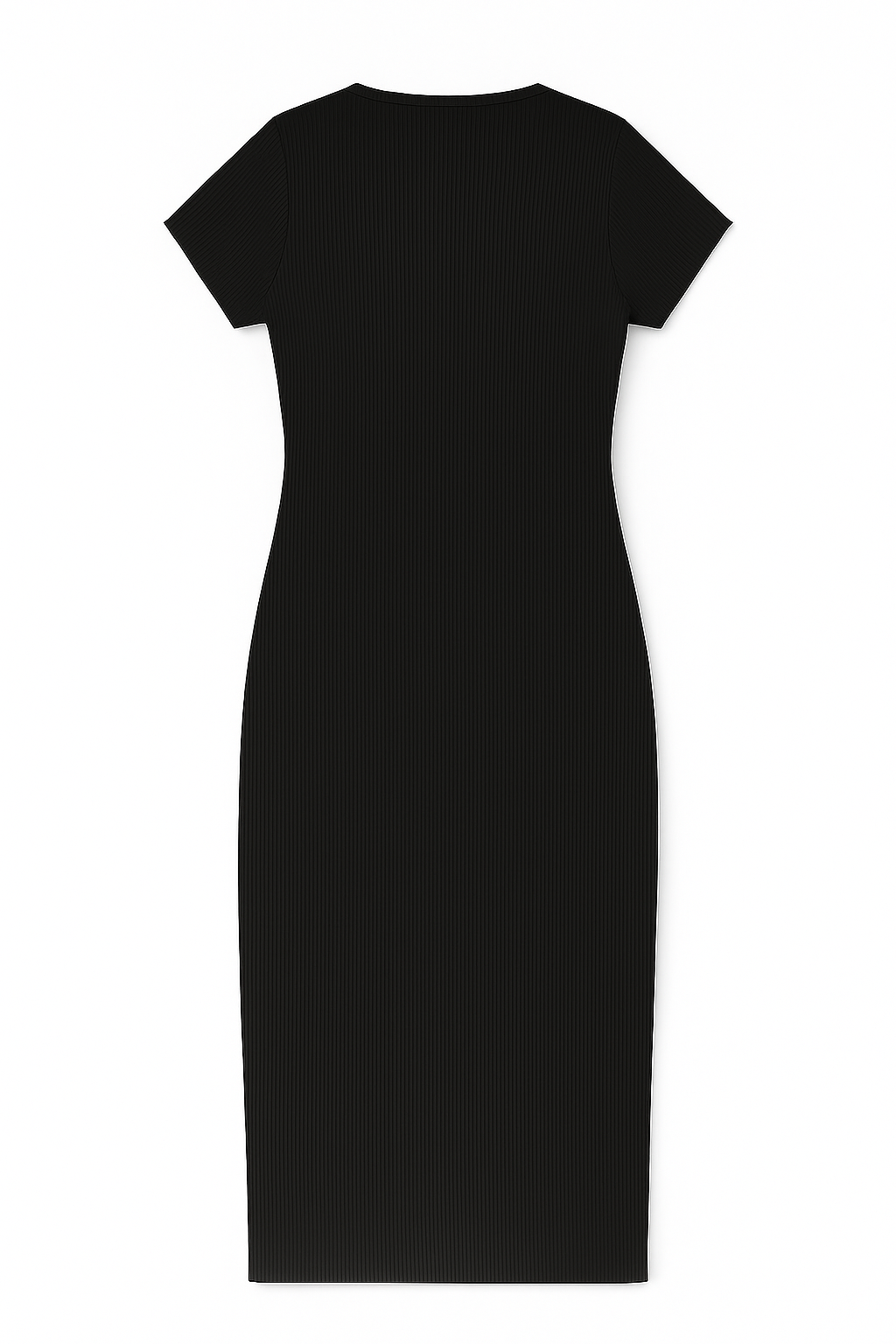 VESTIDO RIB NEGRO PANTERA