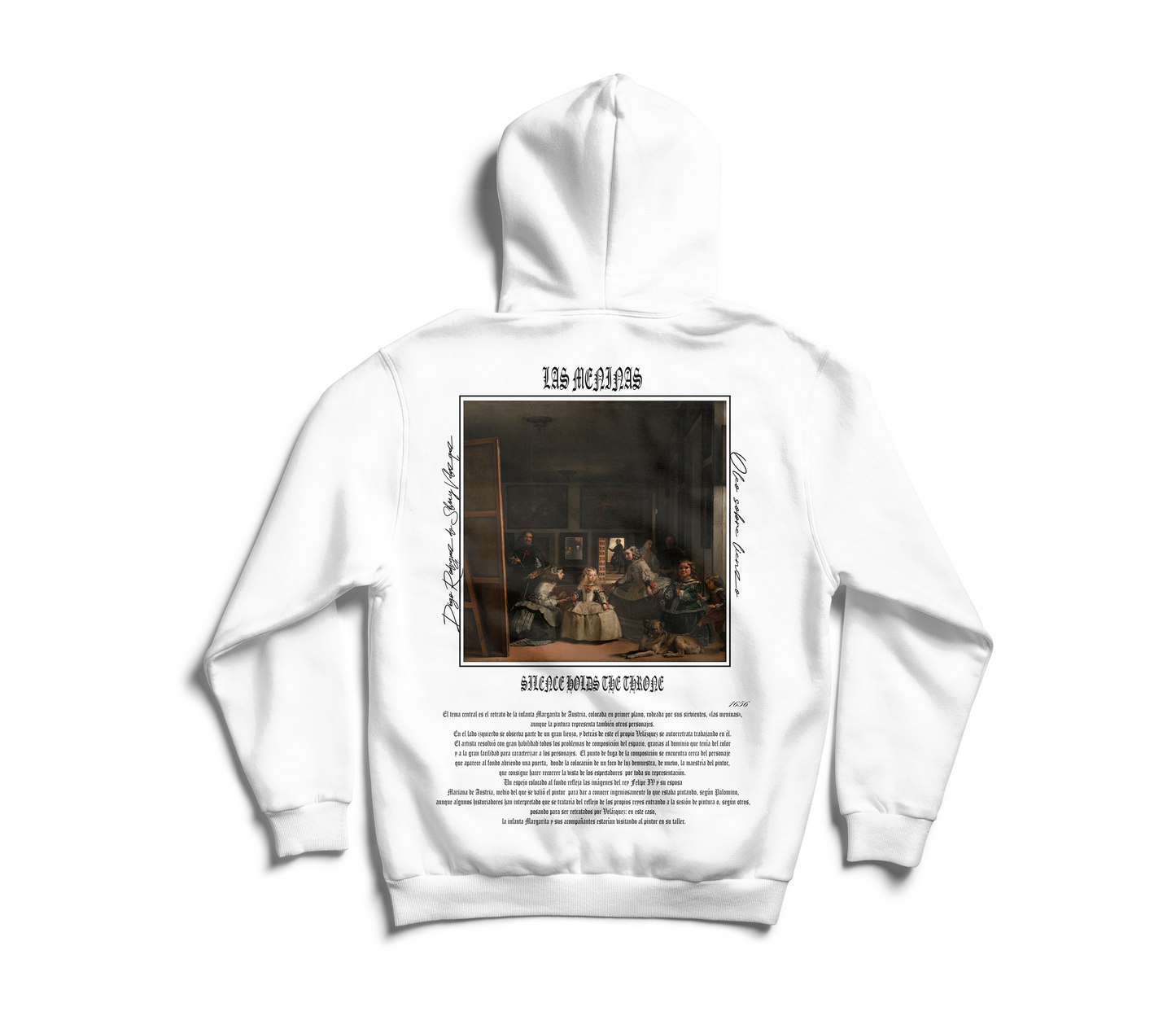 Buzo Blanco "Las Meninas"