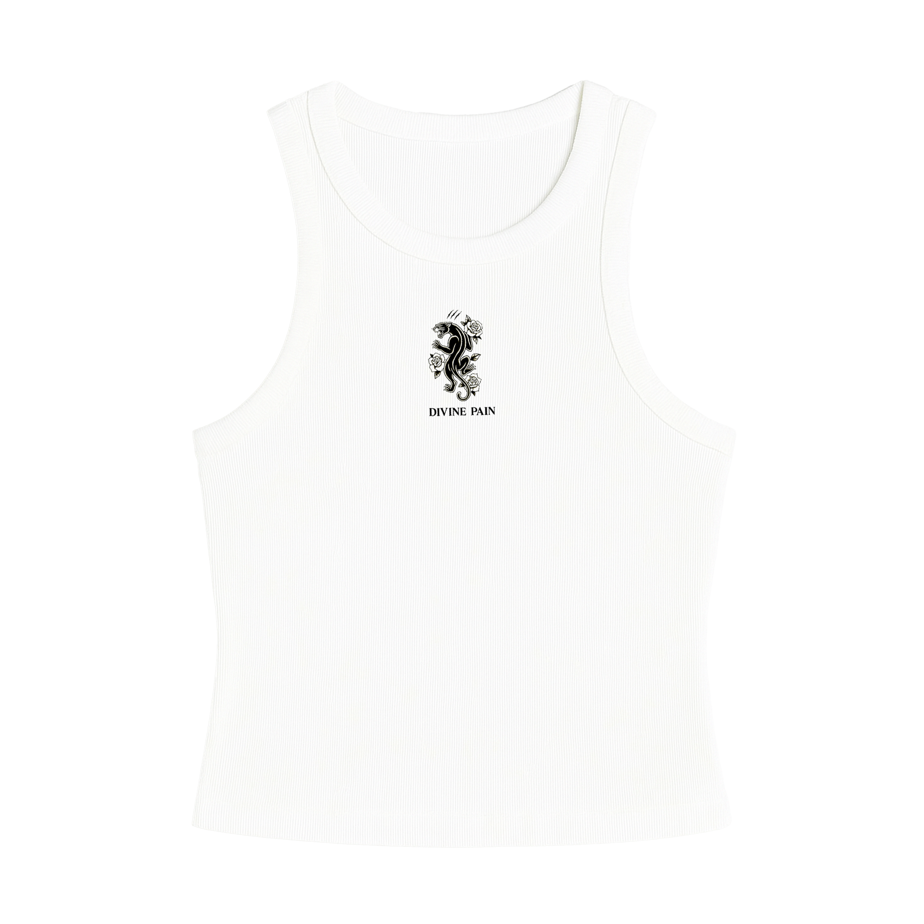 BLUSA RIB BLANCO PANTERA