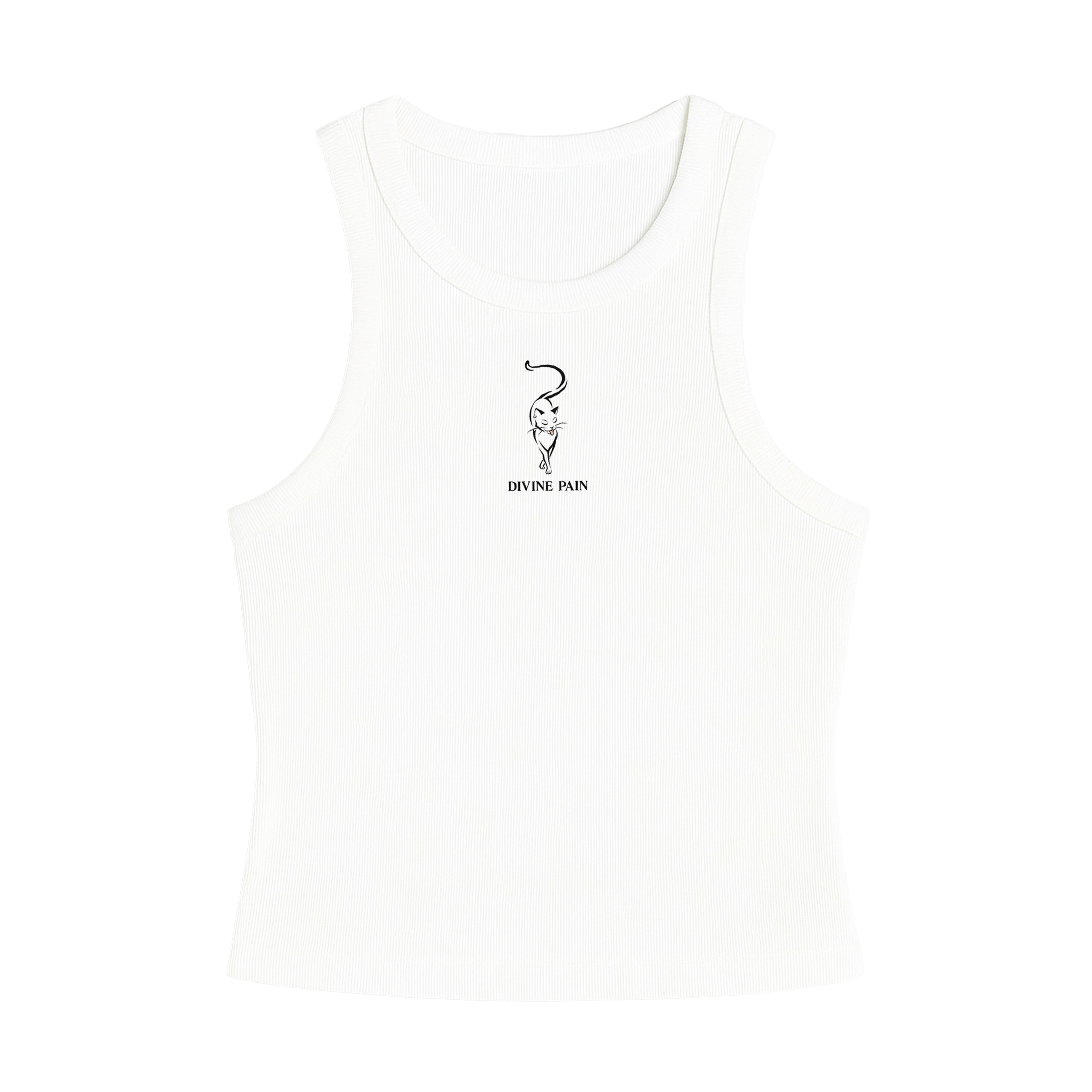 BLUSA RIB BLANCO GATO