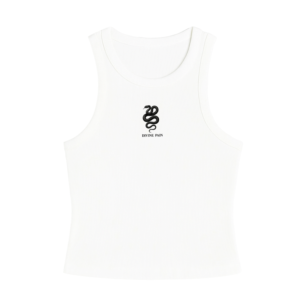 BLUSA RIB BLANCO SERPIENTE