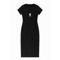 VESTIDO RIB NEGRO PANTERA