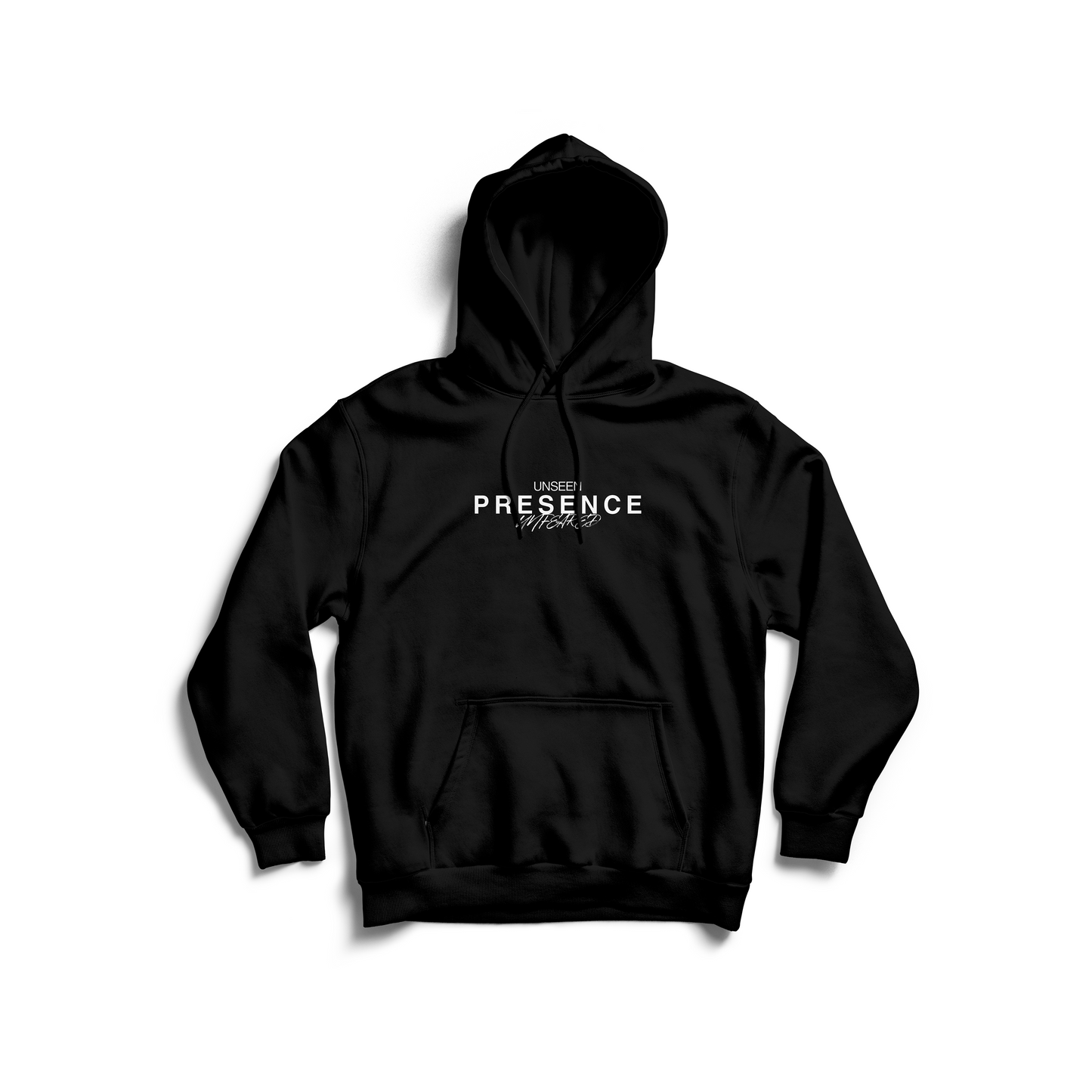 "PRESENCE" BLACK LUXURY SWEATSHIRT
