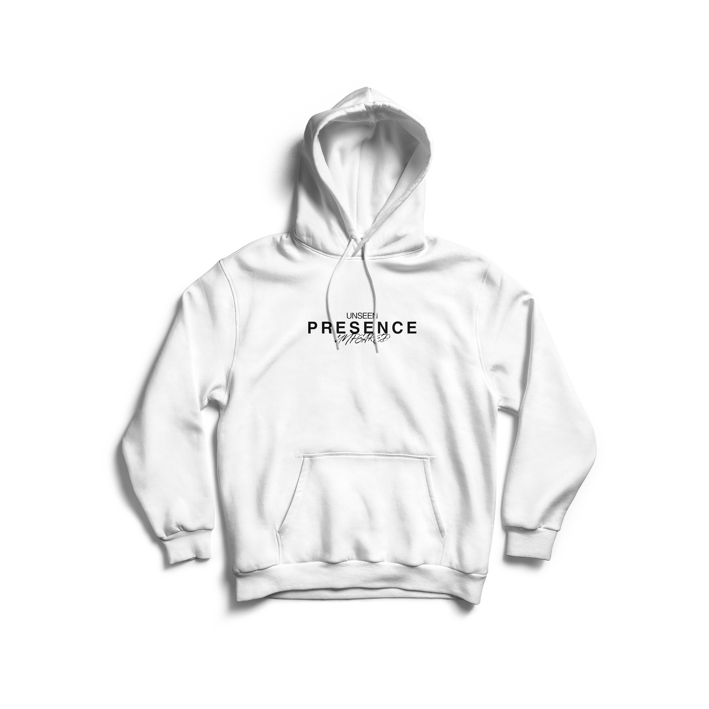 WHITE LUXURY "PRESENCE" SWEATSHIRT