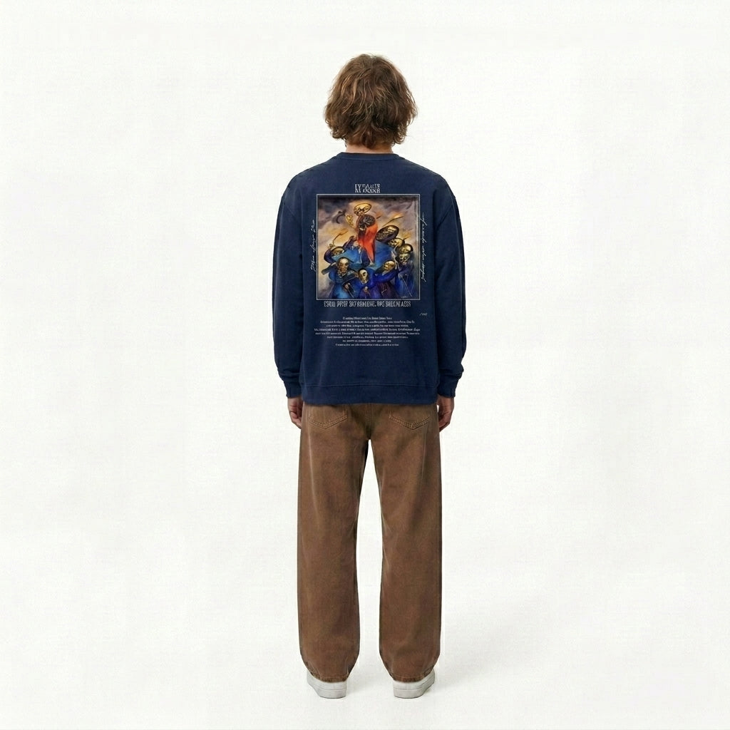 Hoodie Azul "La Danza"