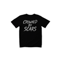 CAMISETA FRESCA NEGRO "Crowned By Scars"