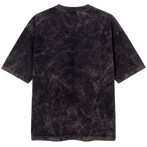 CAMISETA ACIDWASH NEGRO "Dark Sensations"