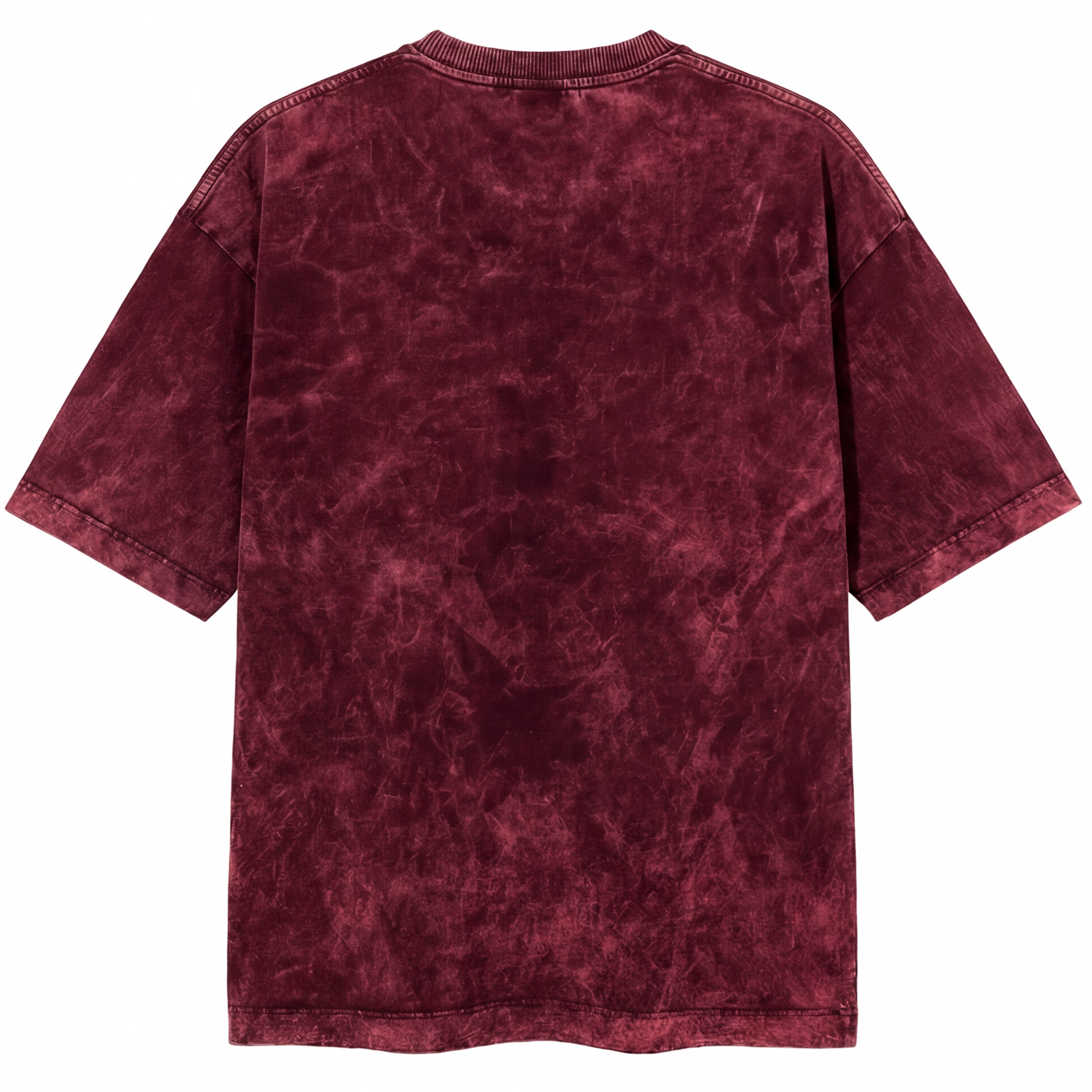 CAMISETA ACIDWASH ROJO "Dark Sensations"