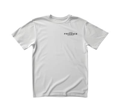 CAMISETA PESADA BLANCO "Learn To Hear Silence"