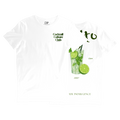 Camiseta Fresca De Lujo Blanco “Mojito — Summer Indulgence”