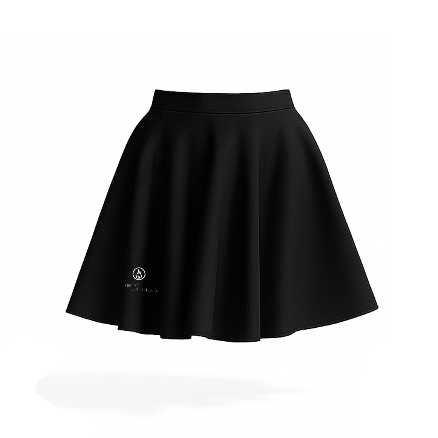FALDA NEGRO "I break beautifully"